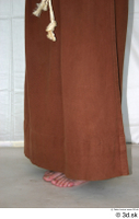  photos medieval monk in brown habit 1 Medieval clothing brown habit lower body monk 0009.jpg
